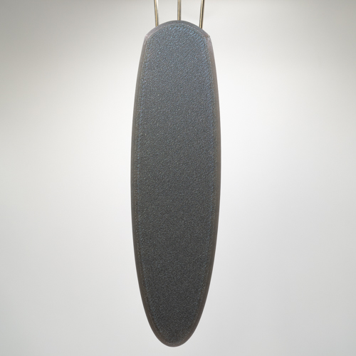 Solid Mercury Cordsmith. This color has a shifting quality to it that shifts from gray to light blue depending on the light.