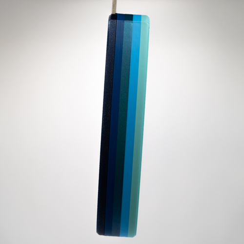 Blue Wave Cordsmith features stripes in varying shades of blue from our darkest navy to a light blue.